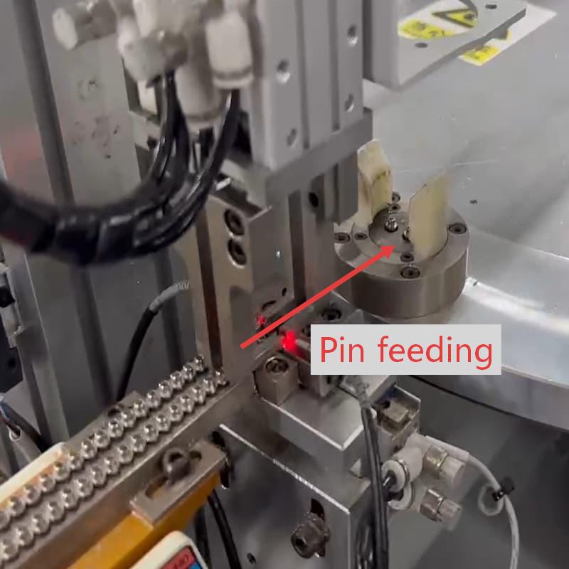 GU10  Pin Spin Riveting Machine