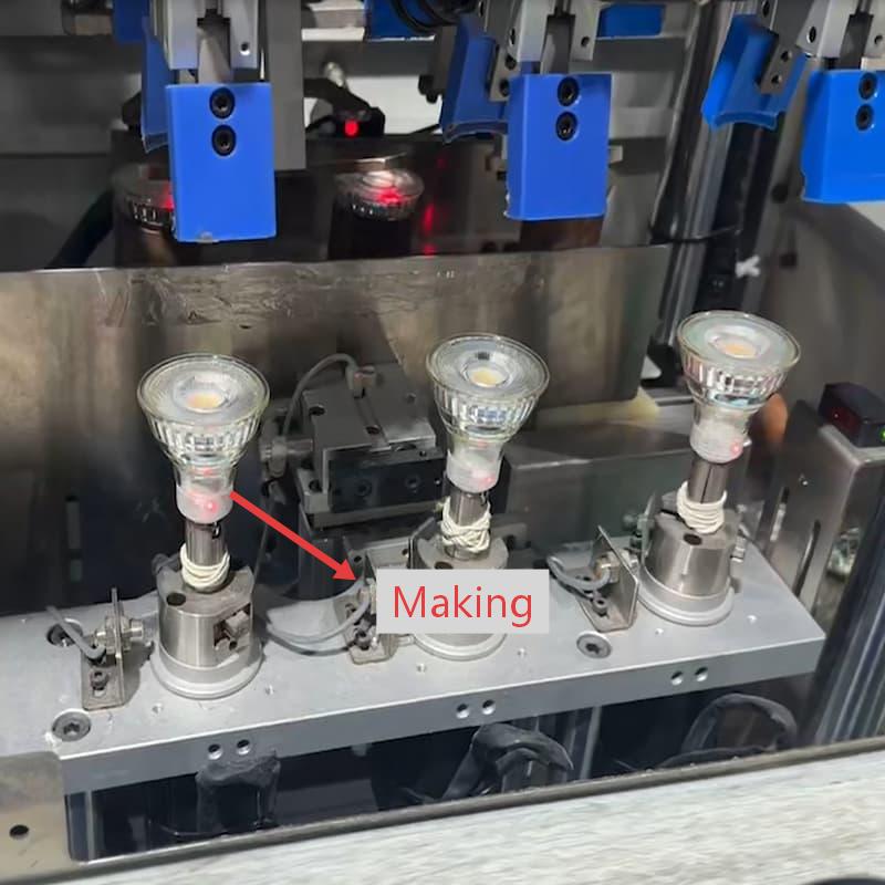 GU10 Automatic Laser Marking Machine