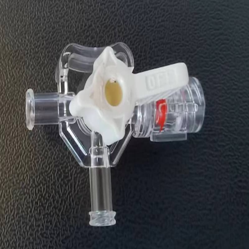 Synrit medical high-pressure three-way valve, disposable laparoscopic accessory